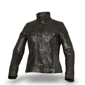 🔥100% Authentic BELSTAFF GANGSTER JACKET LADY, black🔥